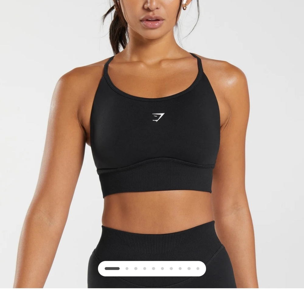 Sweat Seamless Longline Sports Bra